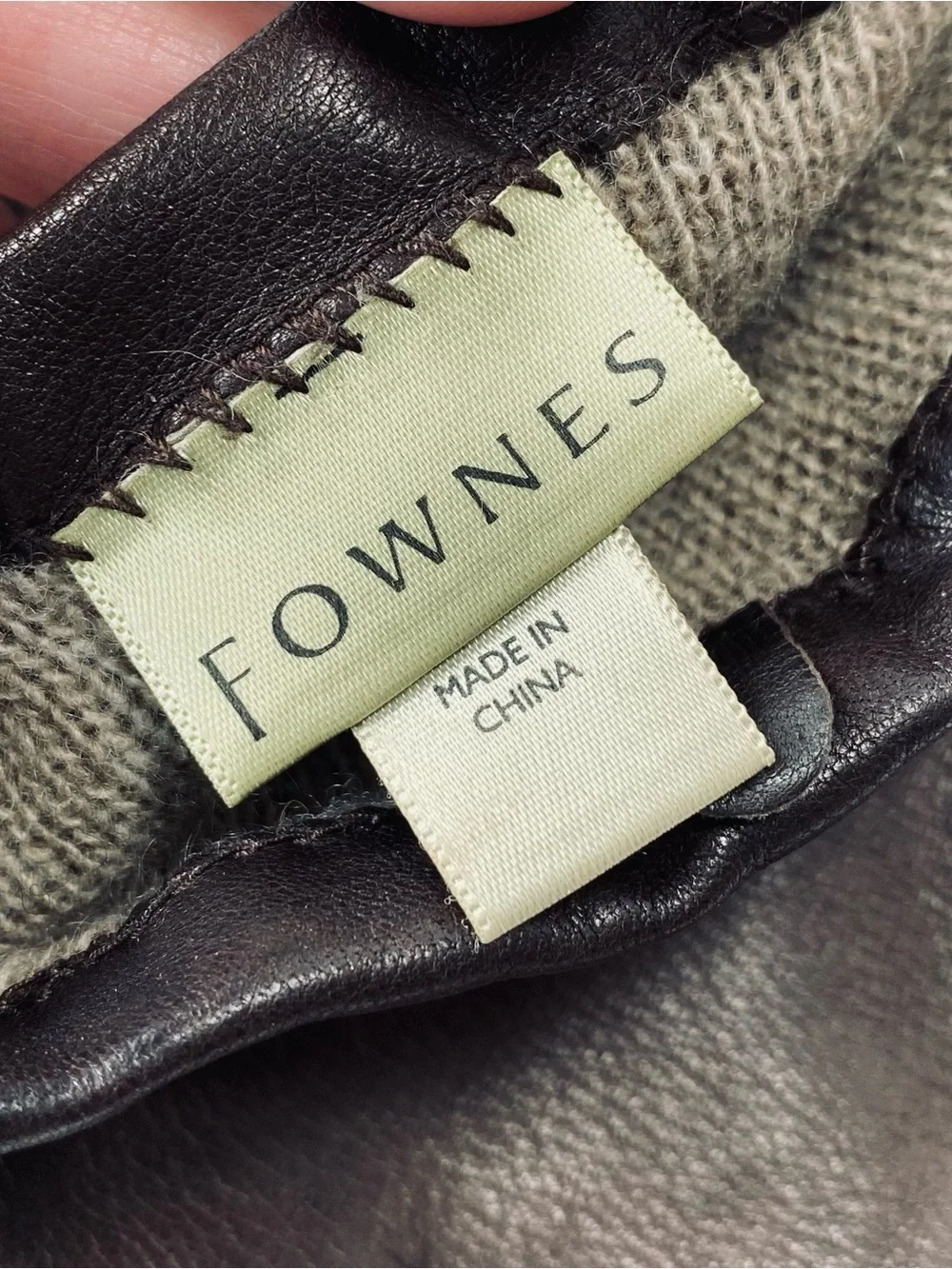 Fownes Brothers soft brown